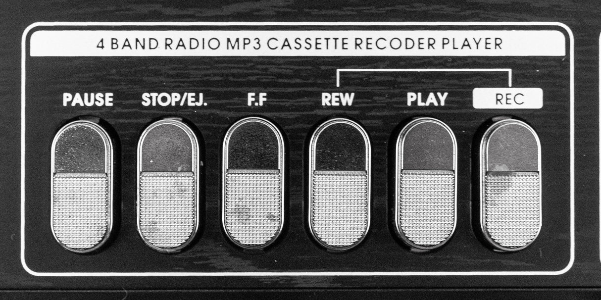 Studio 57 Ghettoblaster m. Bluetooth (Sølv)