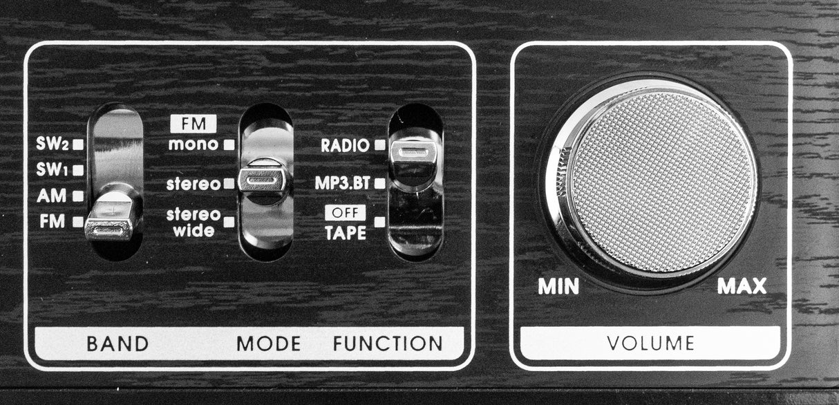 Studio 57 - Ghettoblaster m. Bluetooth (Sølv)