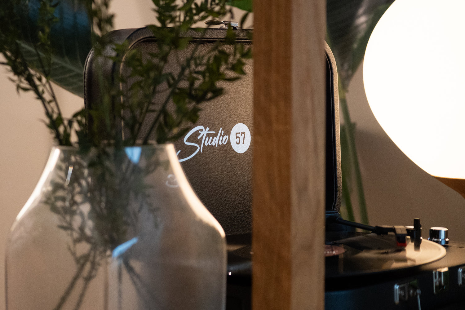 Studio 57 Mellow Pladespiller (Sort)