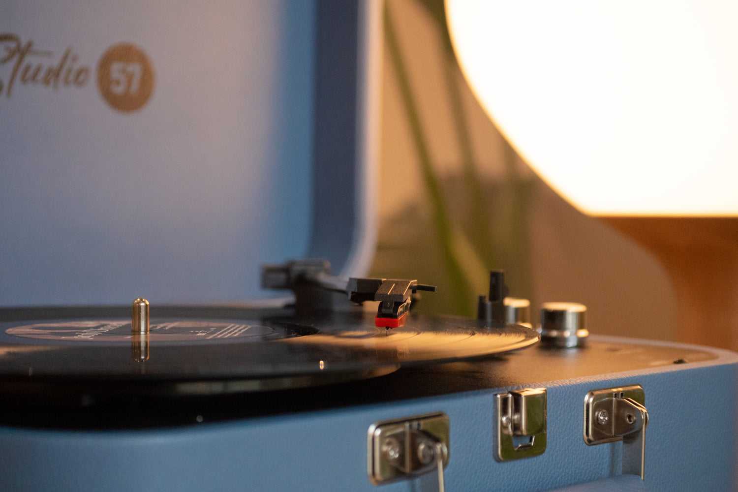 Studio 57 Mellow Pladespiller (Blå)