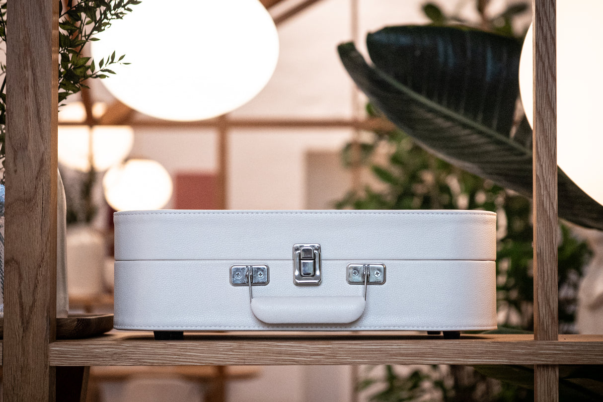 Studio 57 Mellow Pladespiller m. LP Stativ (Hvid)