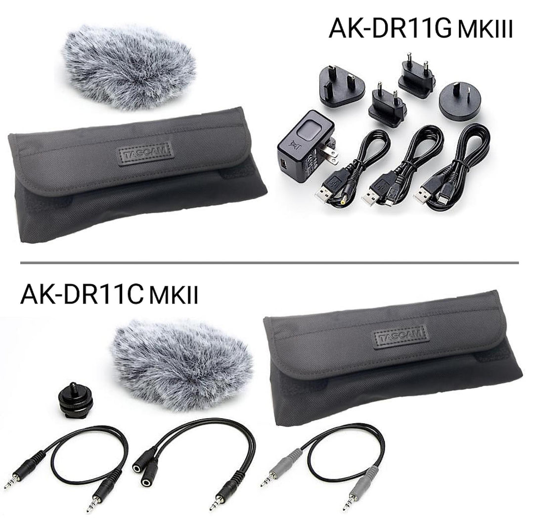 Tascam tilbehørssæt til DR serien AK-DR11G mk3