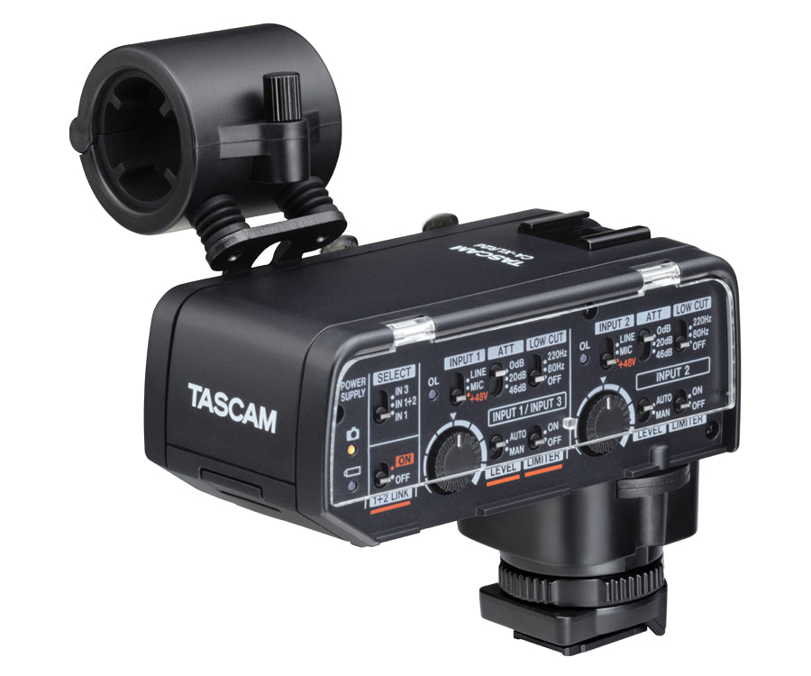 Tascam CA-XLR2N mikrofonadapter til kamera, Nikon ZR