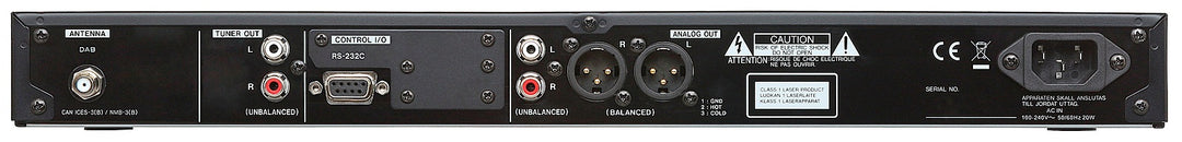 Tascam CD-400U DAB media player CD/USB/SD med DAB og FM