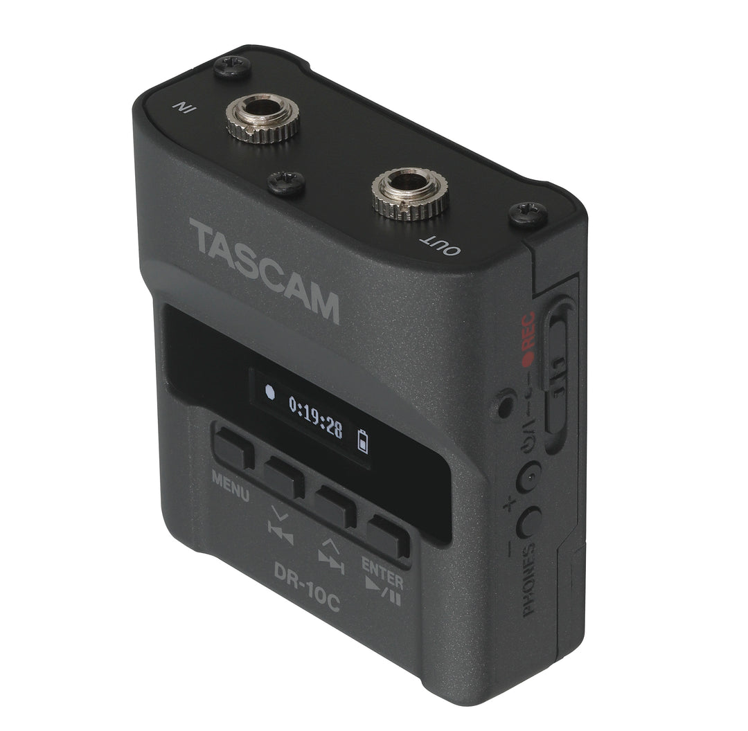Tascam DR-10CH recorder til Shure lavalier