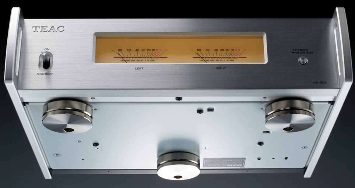 TEAC AP-505 Stereo Effekt Forstærker (Sølv)