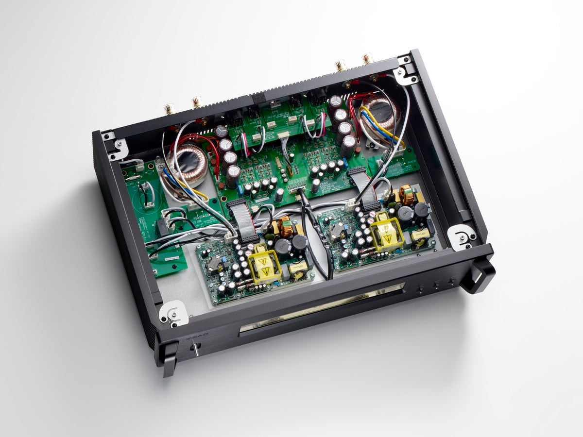 TEAC AP-701 Stereo/Mono Forstærker (Sølv)