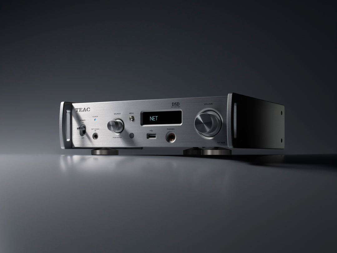TEAC NT-505-X USB Network DAC Pre-amp (sølv)