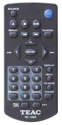 TEAC PD-301DAB-X/B, DAB+/FM og CD Afspiller (Sort)