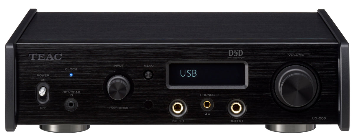 TEAC UD-505-X USB DAC Pre-amplifier (Sort)