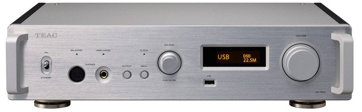 TEAC UD-701N Netværk DAC Pre-Amp (Sølv)