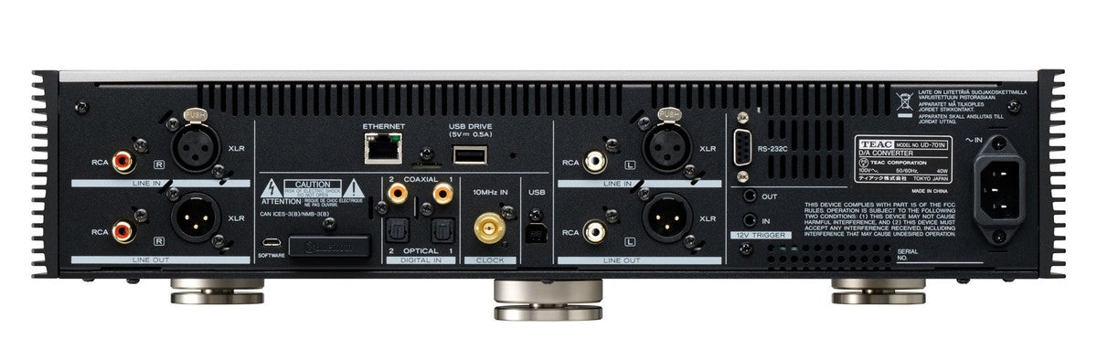 TEAC UD-701N Netværk DAC Pre-Amp (Sølv)