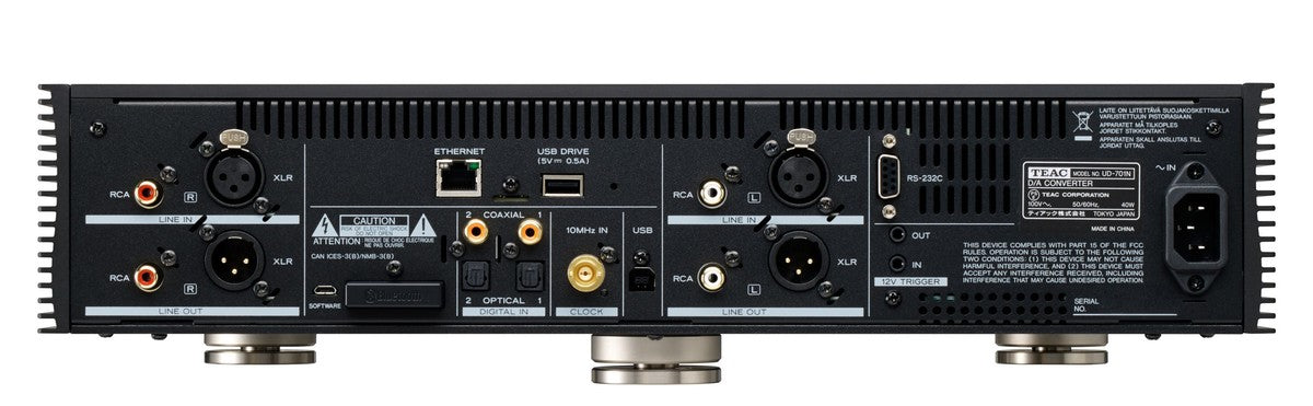 TEAC UD-701N Netværk DAC Pre-Amp (Sort)