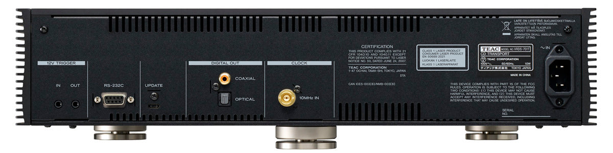 TEAC VRDS-701T CD-afspiller (Sort)