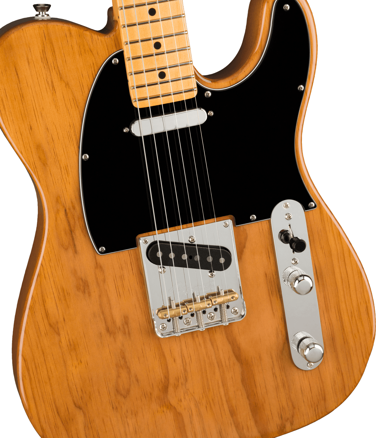 Fender American Professional II Telecaster El-guitar (Roasted Pine)