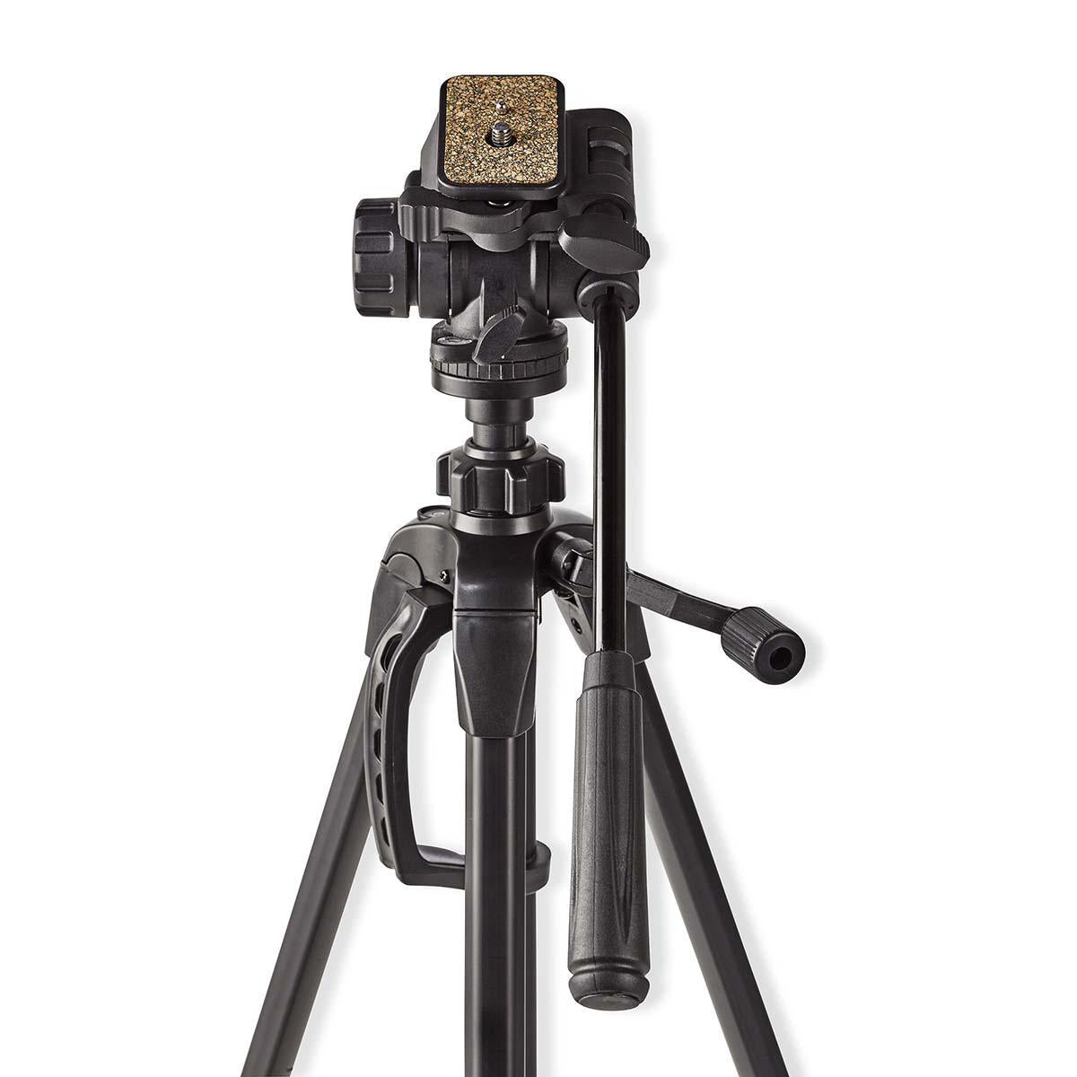 Tripod Pan & Tilt (Sort, 165 cm)