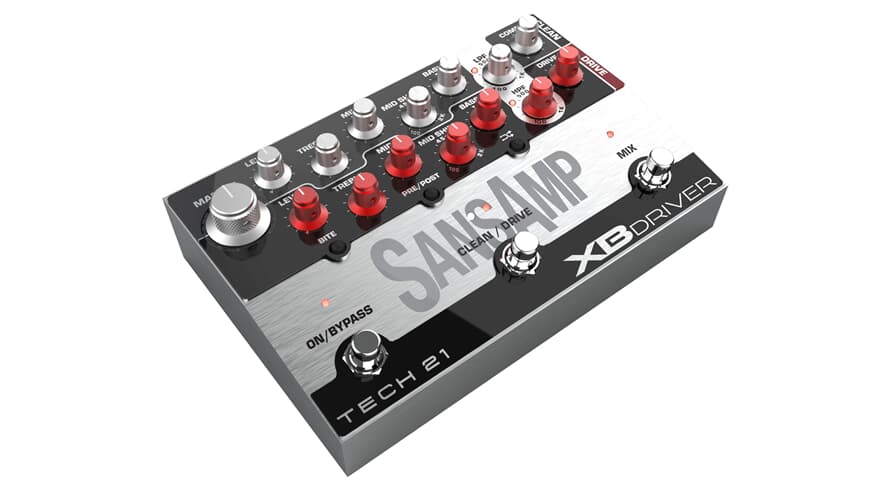 Tech 21 SansAmp XB Driver bas-preamp, to kanaler