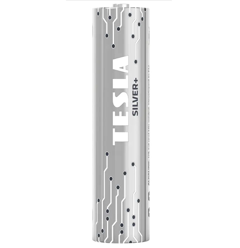 Tesla Silver+ AAA Alkaline Batterier (48 stk)