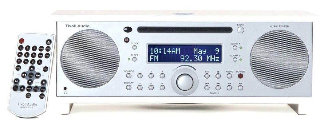 Tivoli Audio Minianlæg System+ (Hvid/Sølv)