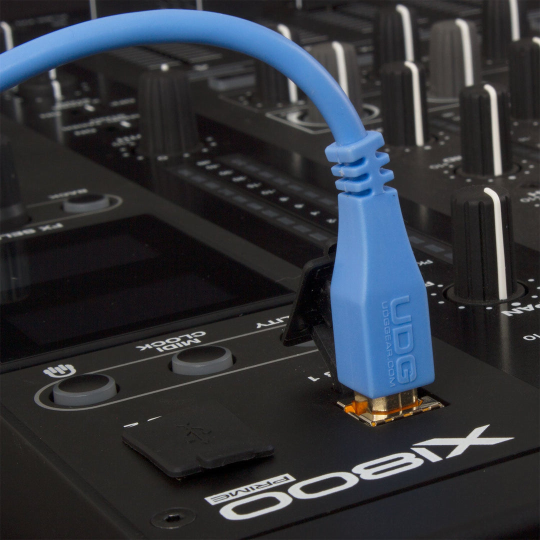 UDG Ultimate Audio Cable USB 2.0 C-B Blå Straight 1,5m