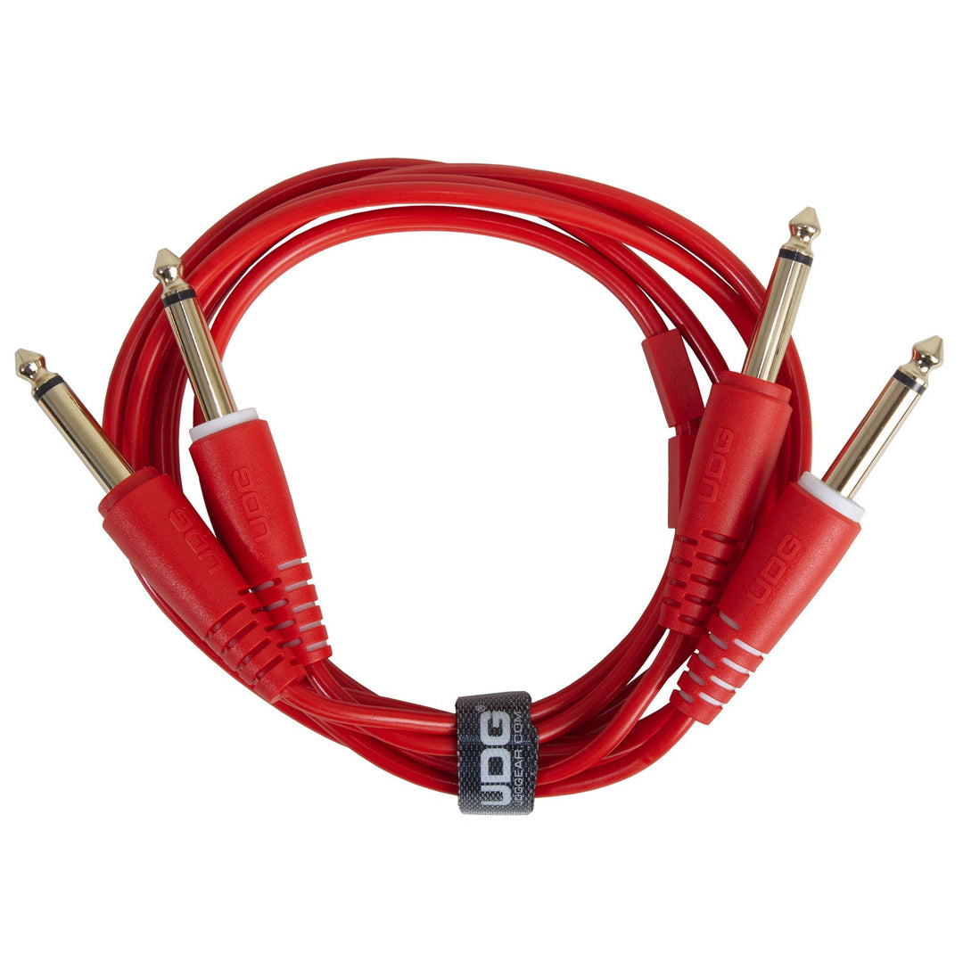 UDG Ultimate Audio Cable Set 1/4'' Jack-1/4'' Jack Rød Straight 1,5m