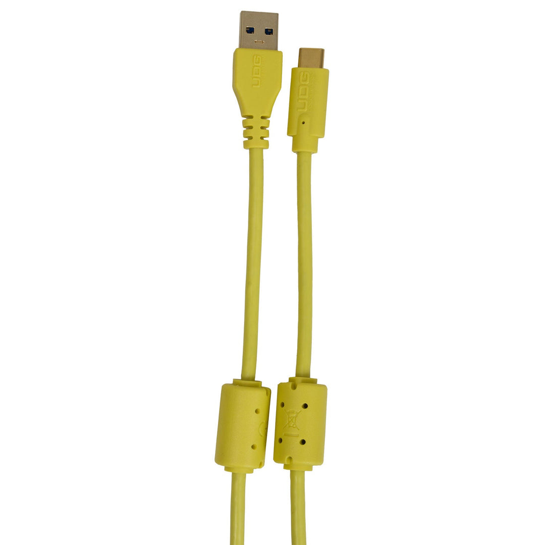 UDG Ultimate Cable USB 3.2 C-A Gul Straight 1,5m