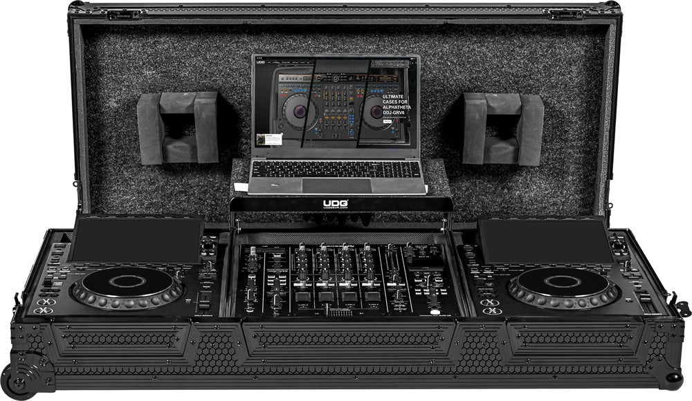 UDG Ultimate Flight Case Set AlphaTheta CDJ-3000X/DJM-A9 Sort Plus (L&W)
