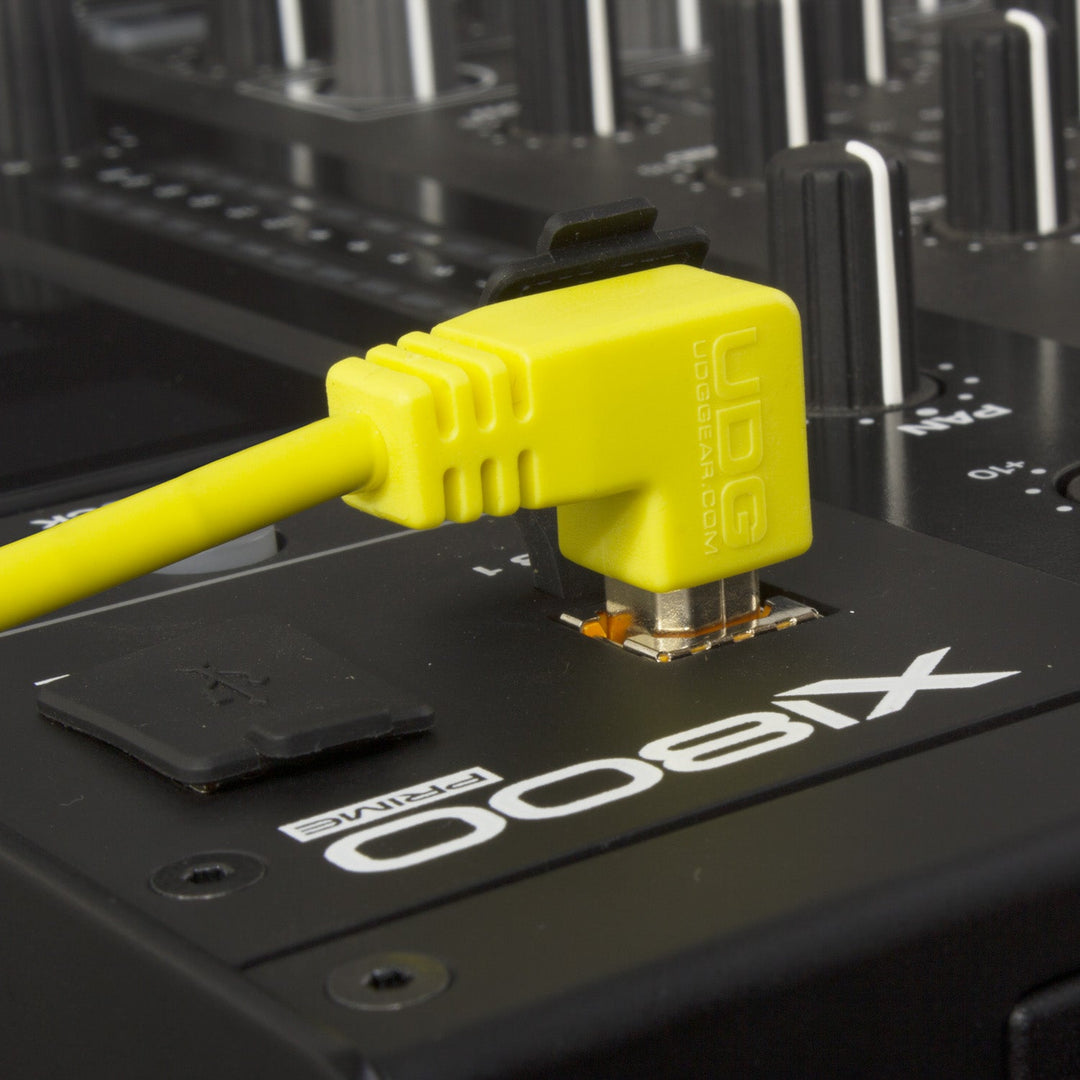 UDG Ultimate Audio Cable USB 2.0 A-B Gul Angled 2m