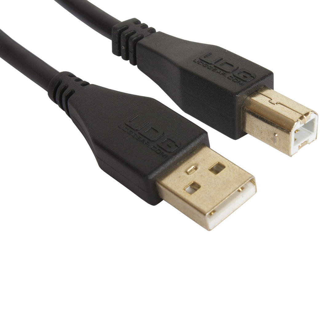 UDG Ultimate Audio Cable USB 2.0 A-B Sort Straight 3m