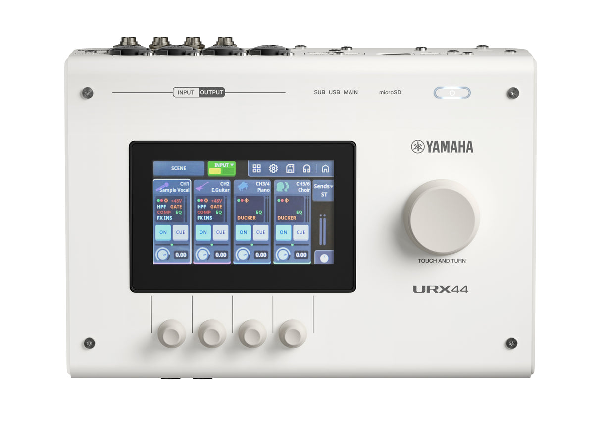 Yamaha URX44 USB-C Audio Interface (Hvid)
