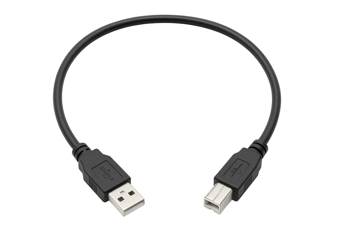 Perfex USB-A til USB-B Kabel (50cm)