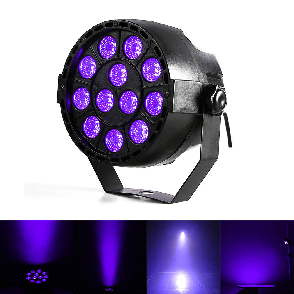 UV LED Spot (12x2W) 4 Stk. Bundle