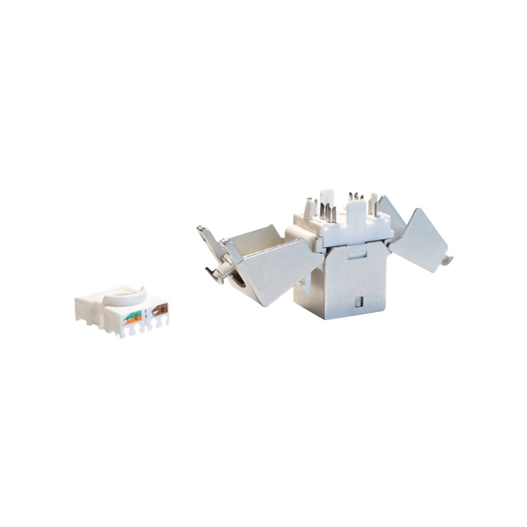Keystone adapter Cat6 skærmet, IDC termination
