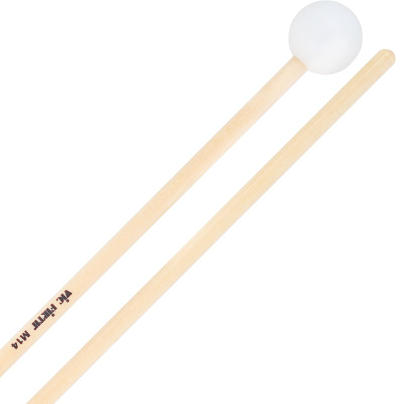 Vic Firth M14 American Custom Keyboard, Soft-White Poly
