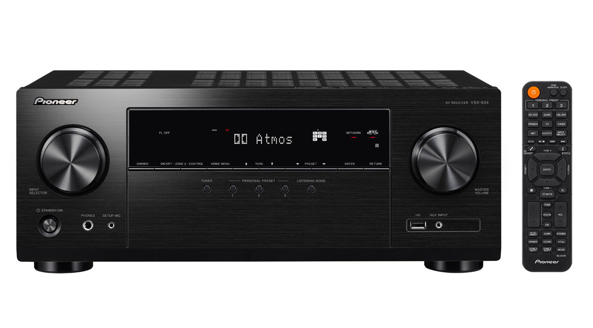 RETURVARE - Pioneer VSX-935 7.2-kanal Receiver (Sort, 7x165W)