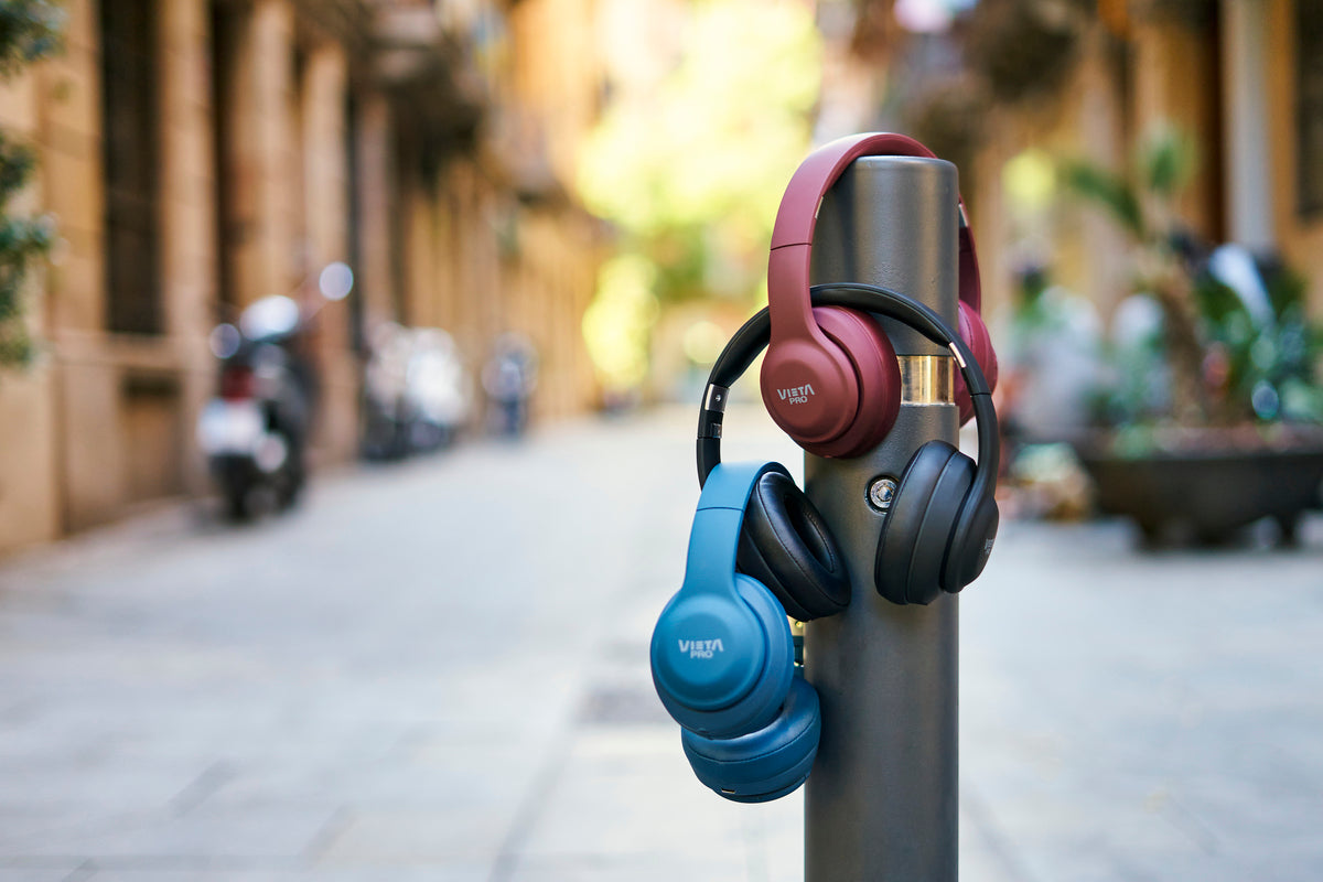 Vieta Pro #SWING Over Ear Høretelefoner (Rød)