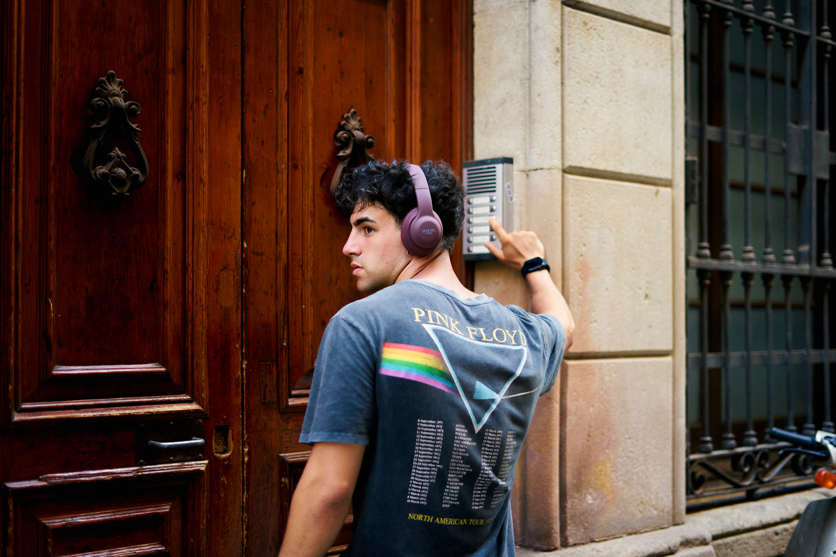 Vieta Pro #SWING Over Ear Høretelefoner (Rød)