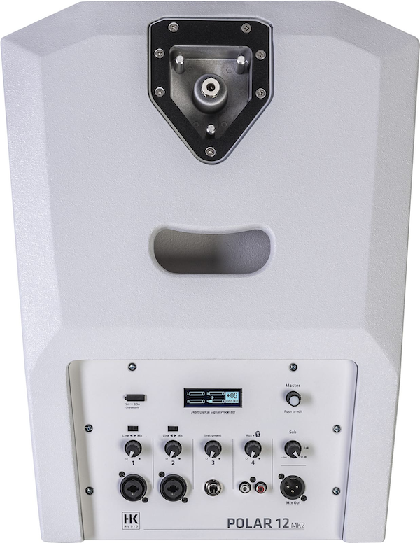 HK Audio Polar 12 MK2 - Søjlehøjttaler (Hvid)