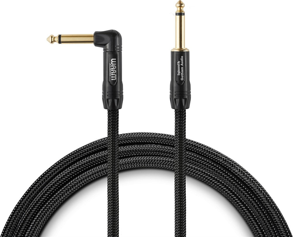 Warm Audio Guitar Cable Premier Series TS-TS Angled 5,5m