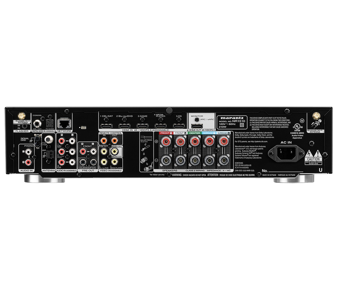 Marantz NR1510/N1B 5.2 Surround Receiver (Sort)