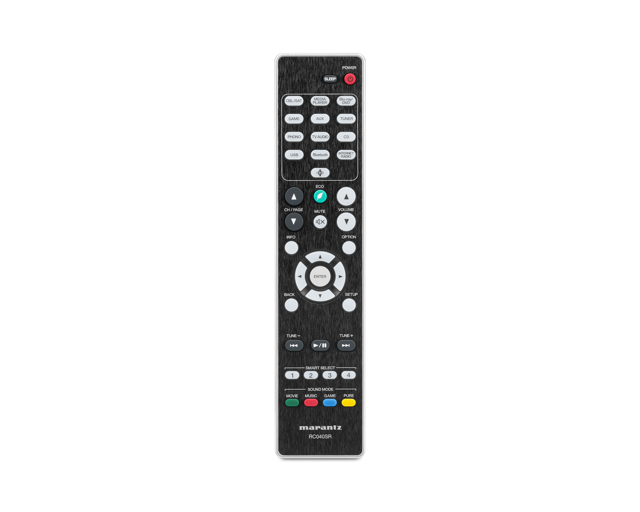 Marantz NR1510/N1SG 5.2 Surround Receiver, Sølv