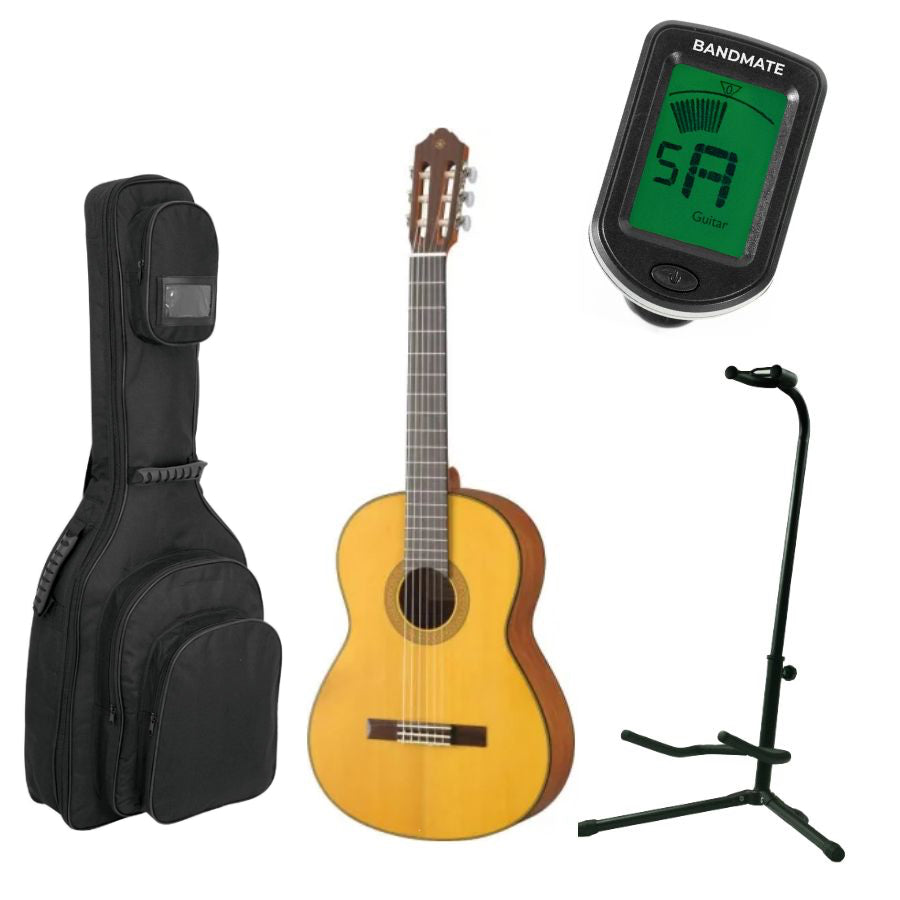 Yamaha CG122MS Spansk Guitar Startpakke