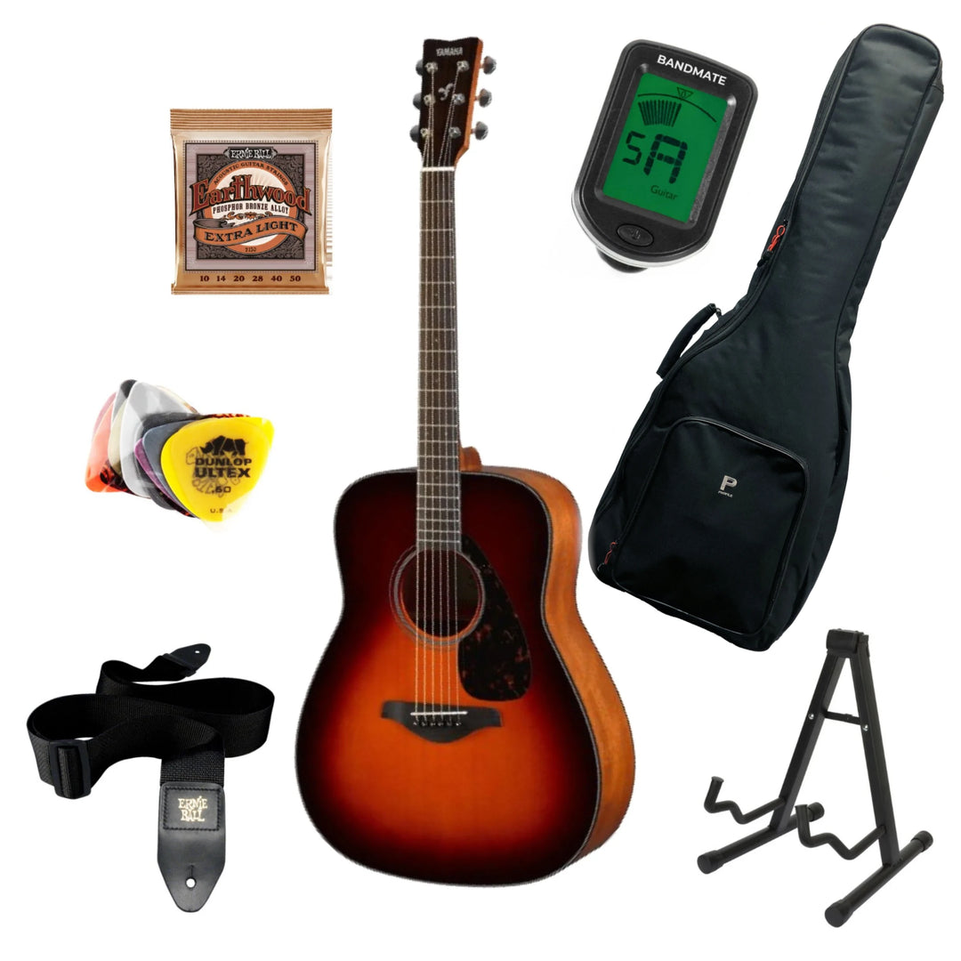 Yamaha FG800 Startpakke (Brown Sunburst)