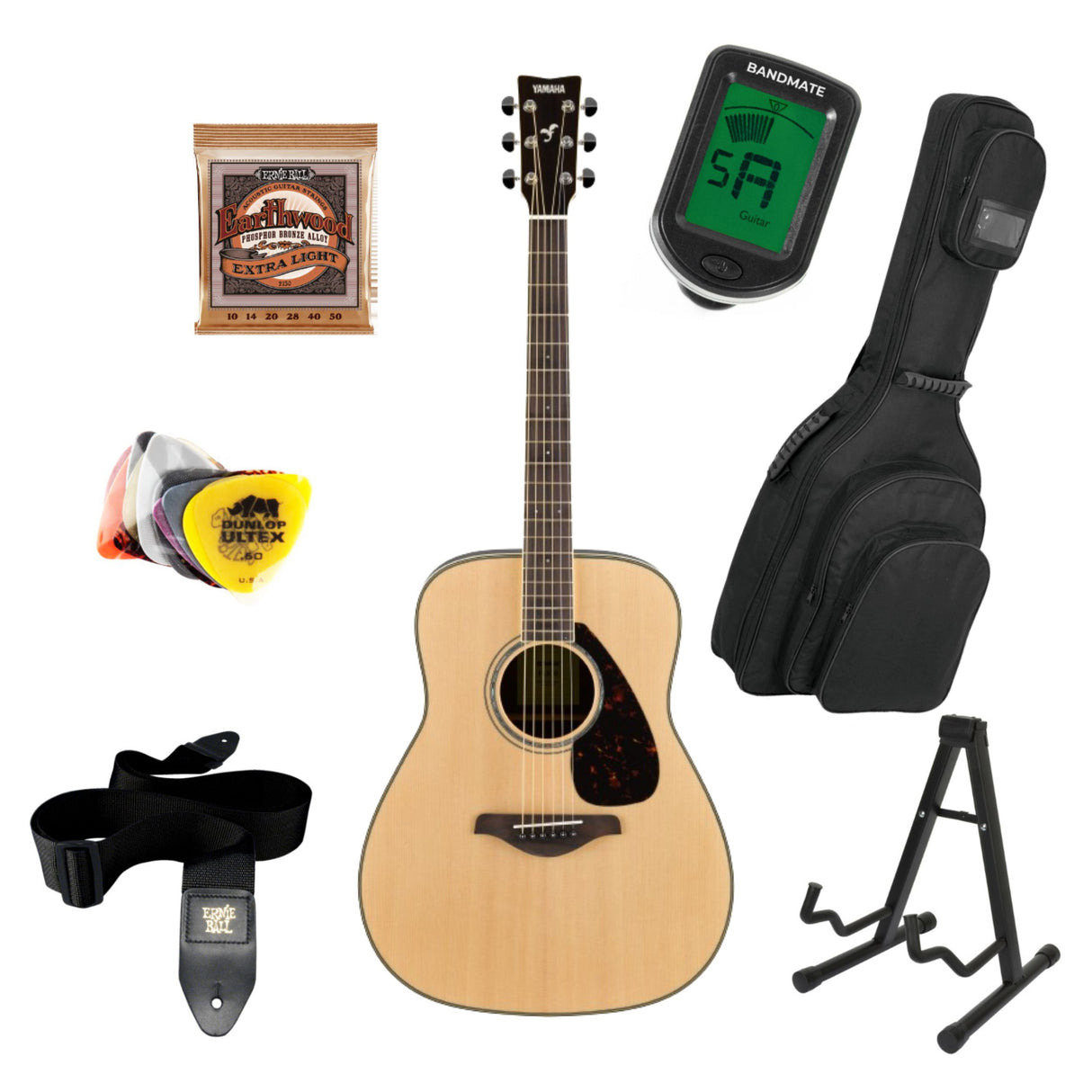Yamaha FG830 NT Startpakke (Natur)