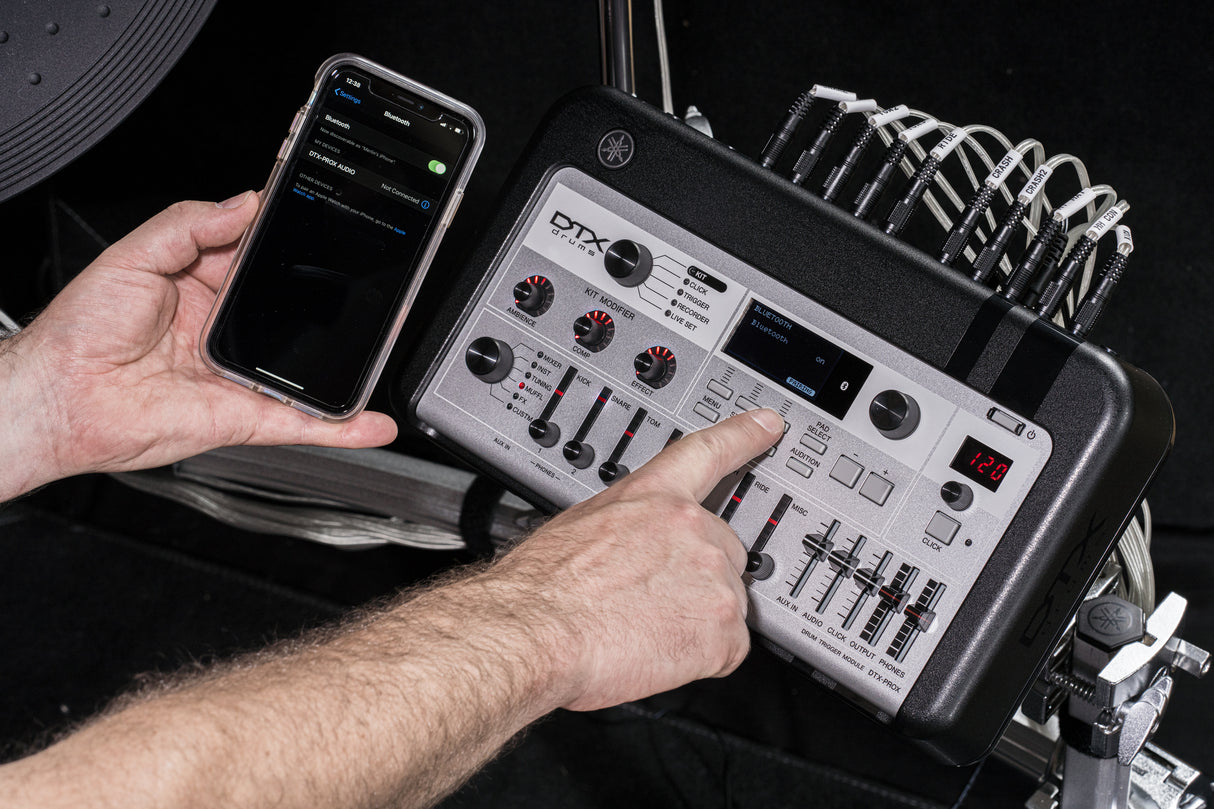 Yamaha DTX10K-X El-trommesæt (Black Forrest)