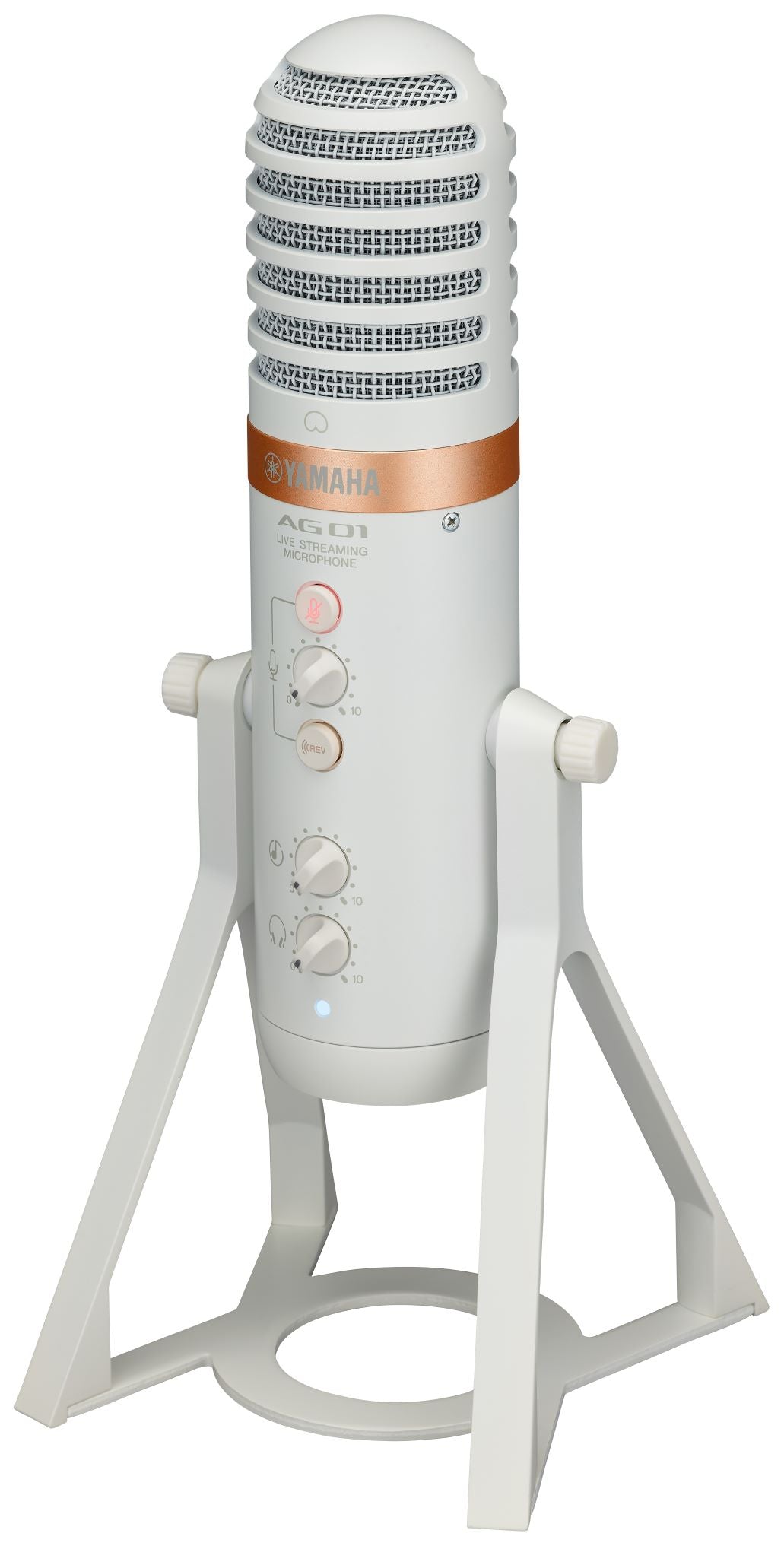 Yamaha AG01 USB Mikrofon (Hvid)