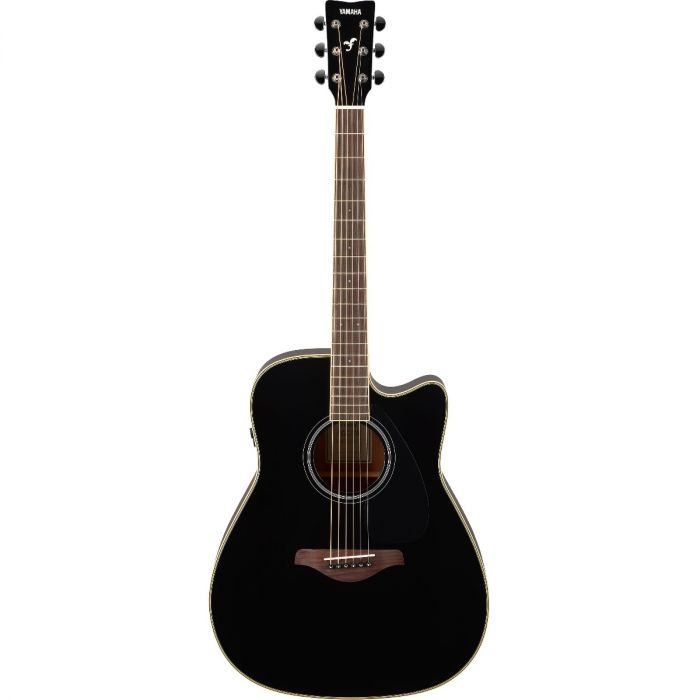 Yamaha FGC-TA TransAcoustic Western Guitar (Sort)