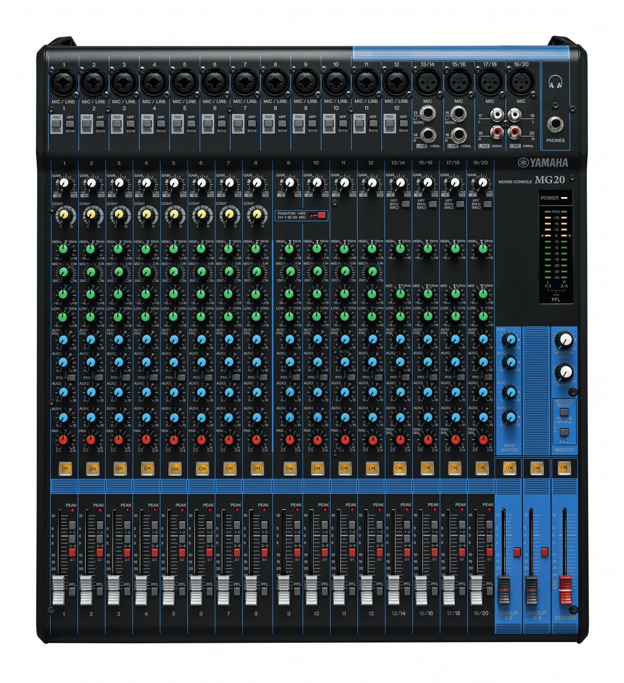 RETURVARE - Yamaha MG20 - Mixer