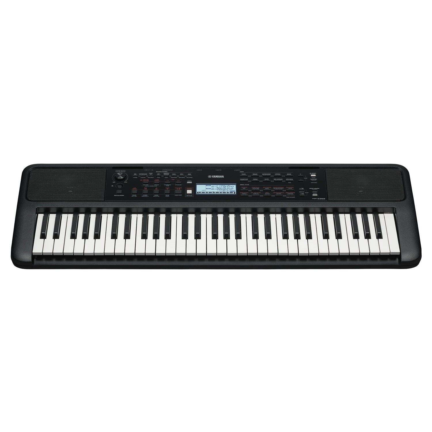 Yamaha PSR-E383 Keyboard (Sort)