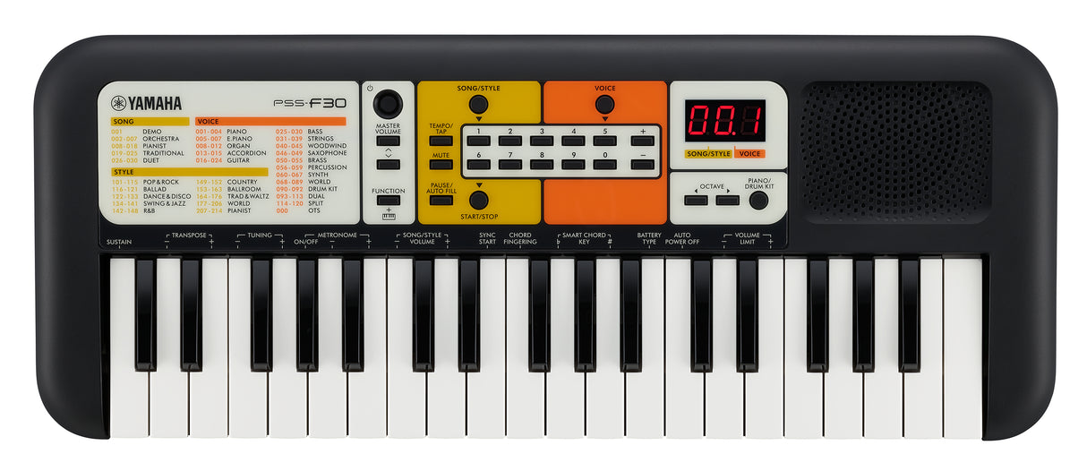 Yamaha PF30 Børne Keyboard (Sort)